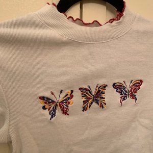 Butterfly Crop Top
